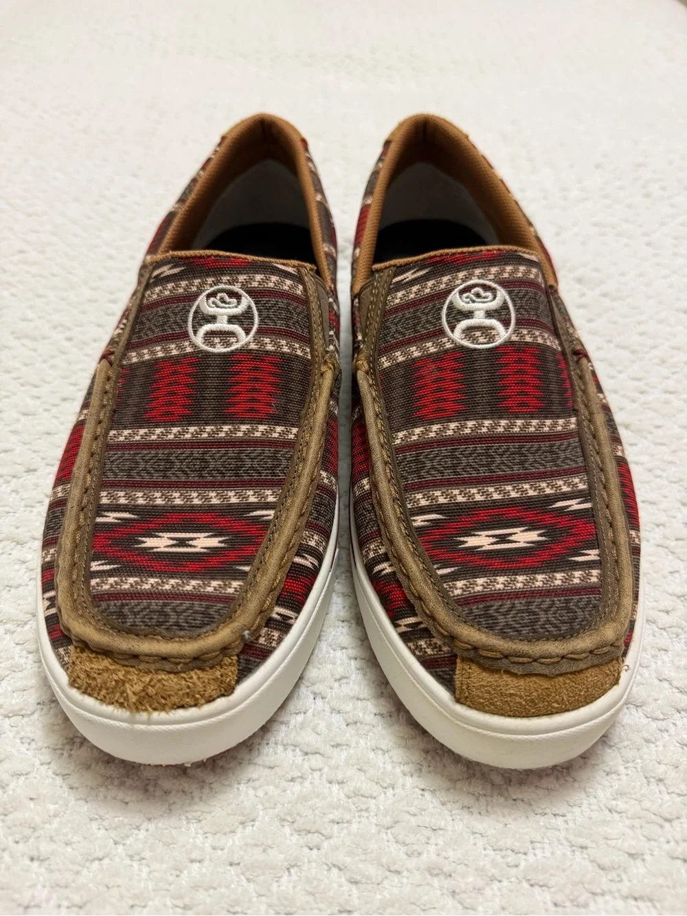 Twisted X Hooey Slip On Loper Moc Toe Loafer Shoe Men’s Size 11.5